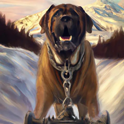 Mastiff on the Tundra: Winston's Iditarod Journey