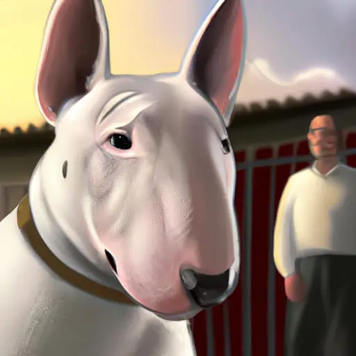 Bull Terrier Blues: A Tail of Unleashed Suspicion