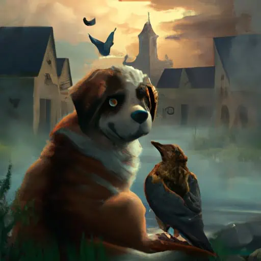 Saint Bernard's Sparrow: Harmony's Unseen Guardian