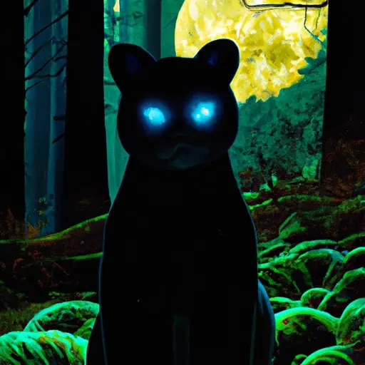 Moonlit Whiskers: Bear's Heroic Journey