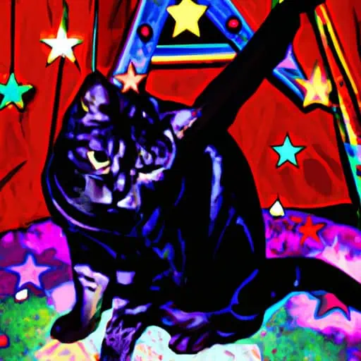 Circus Whiskers: The Acrobatic Tail of Meadowgrove's Feline Savior